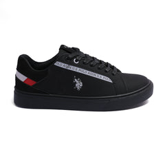 Men's Sleek and Stylish Sneaker model A45 - BLACK Color