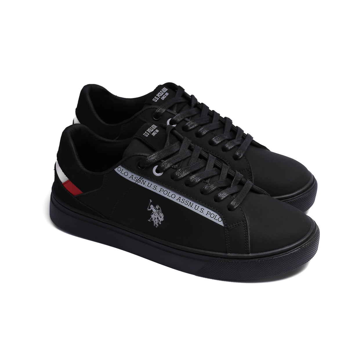 Men's Sleek and Stylish Sneaker model A45 - BLACK Color