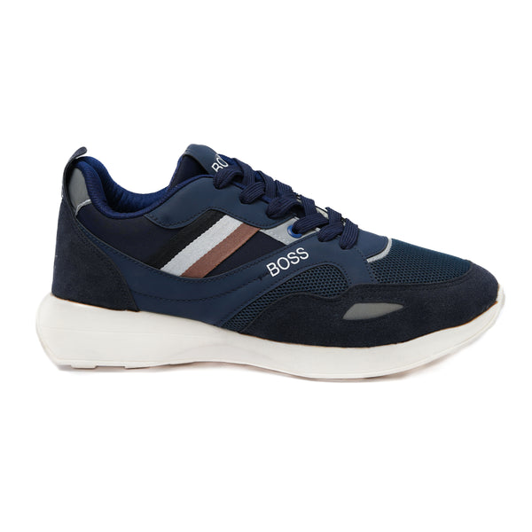 Men’s Navy Mesh Sneakers Model 901 – Sporty Comfort by Koka