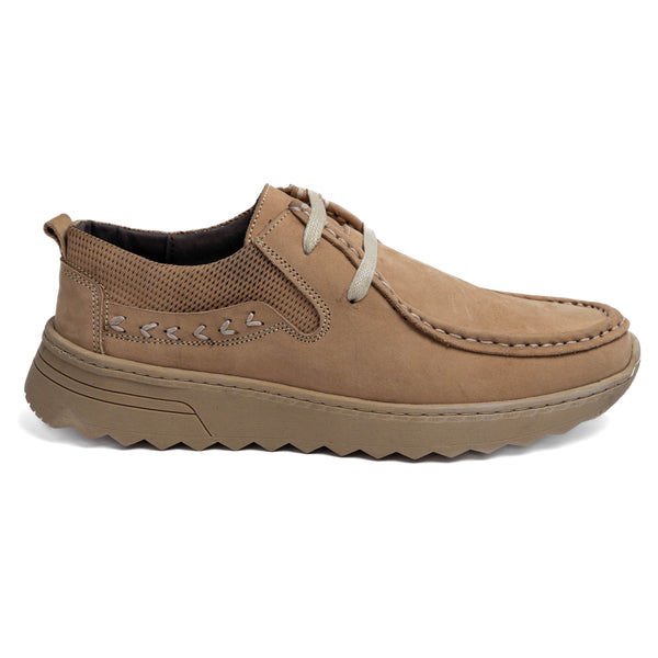 Men's Sleek and Stylish Sneaker model A1 - Beige Color