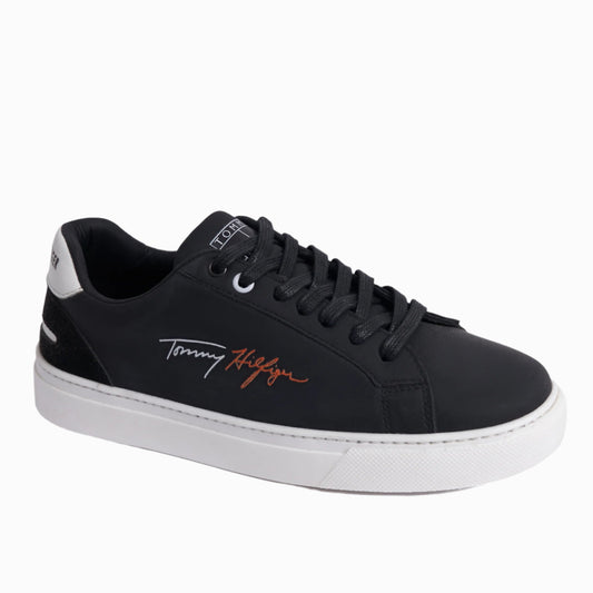 Men's Sleek and Stylish Sneaker model A2 - Black Color