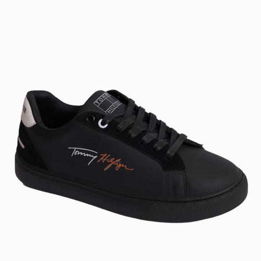 Men's Sleek and Stylish Sneaker model A23 - Black Color