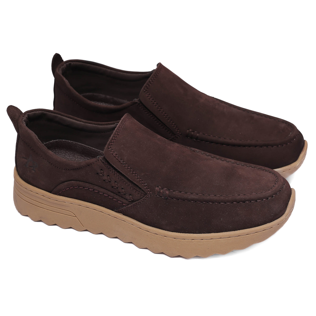 Men's Fashion Sneaker -Model A9 In BROWN