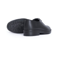 Men's  Oxford Shoes - Black Color.