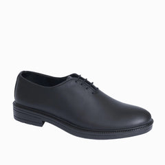 Men's  Oxford Shoes - Black Color.