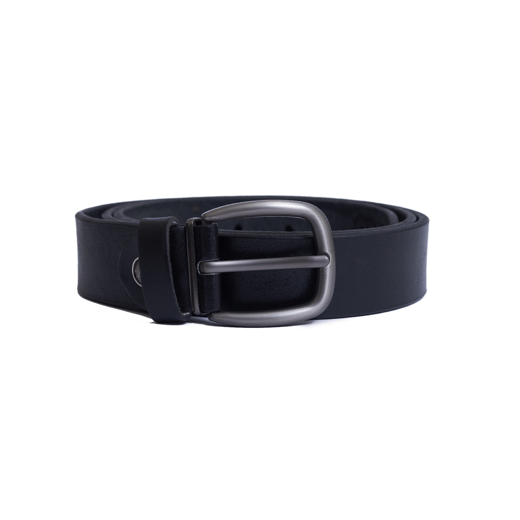3 CM Genuine leather Belt - lux - Black Color Model B5101