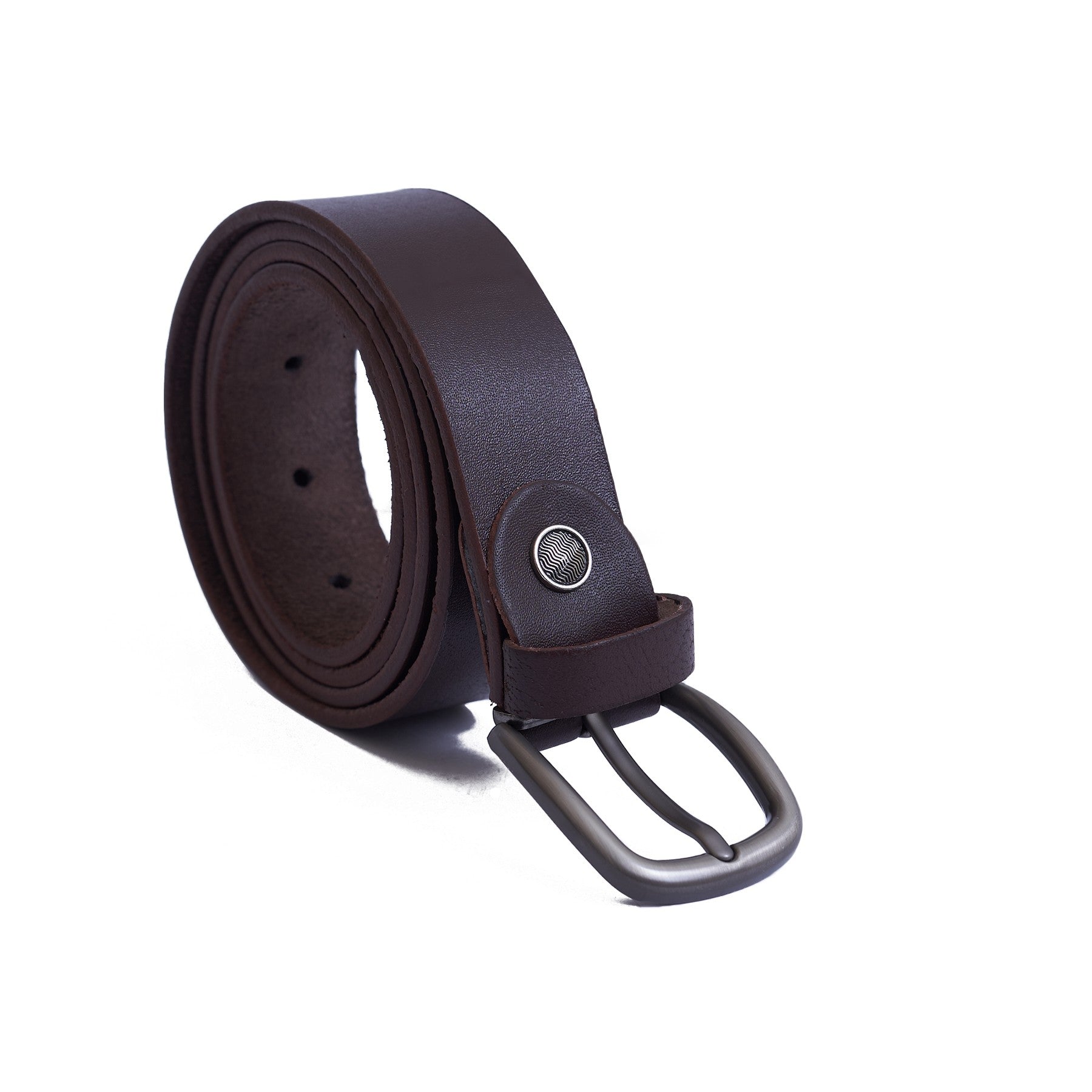 3 CM Genuine leather Belt - lux - Brown Color Model B5101