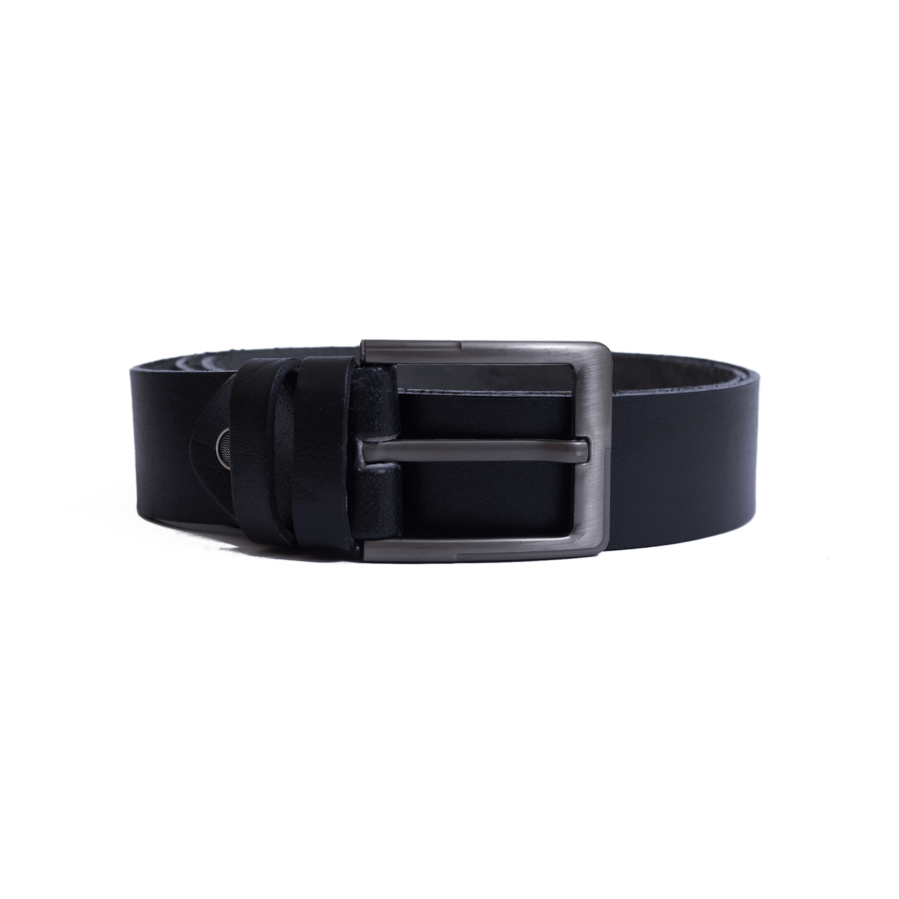4 CM Genuine leather Belt - lux - Black Color Model B5405
