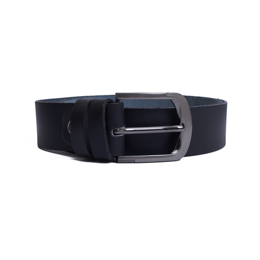 4 CM Genuine leather Belt - lux - Black Color Model B5404