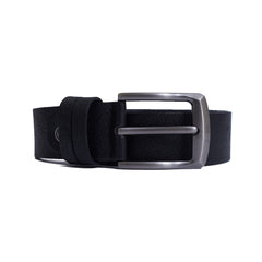 4.5 CM Crushed genuine leather Belt - Lux  - Black Color Model B7201