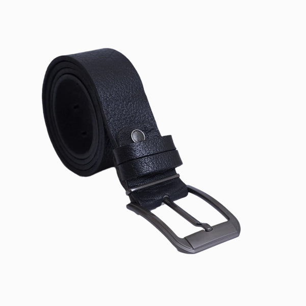4 CM Super crushed genuine leather Belt - Super Lux - Brown Color Model B9002