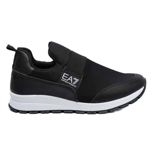Men's Fashion Sneaker - Black Color EA7| Durable Rubber Sole