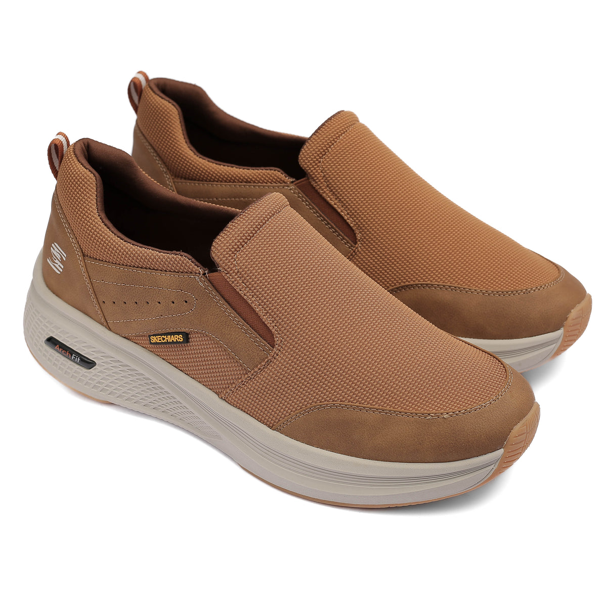 Men's Skechers Sleek and Stylish -Beige Color | Model L45