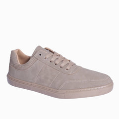 "Men's Slip-ins Men's Sleek and Stylish Sneaker - Beige Color"