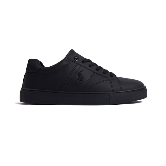 Timeless Men's Slip-in Sneakers Model V167-  Black color
