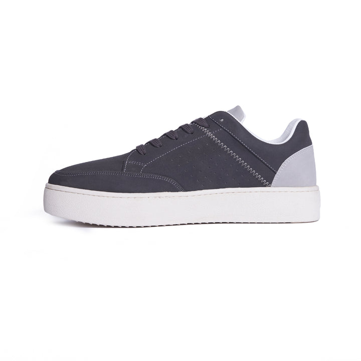 Grey men's sneaker, sleek and stylish design