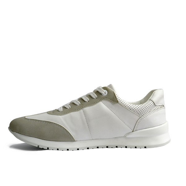 Men's Fashion Sneaker - White Color.