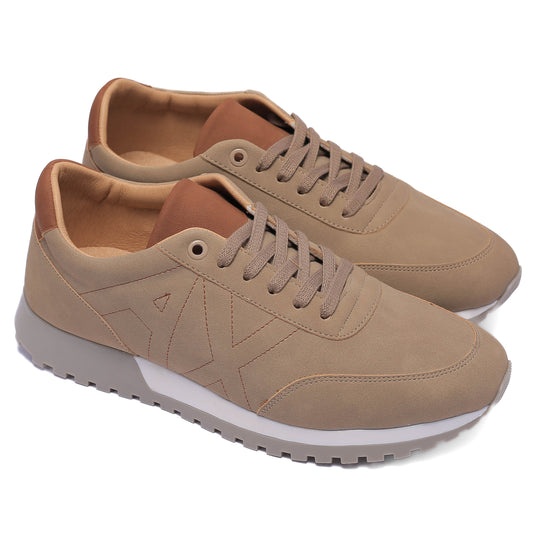 Men's Fashion Sneaker -Model V816 Beige Color