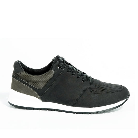 Stylish black men's shoes with a sleek design, perfect for any occasion from koka store