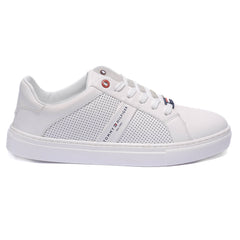 Men's Fashion Sneaker -Model V999 in White.