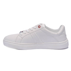 Men's Fashion Sneaker -Model V999 in White.