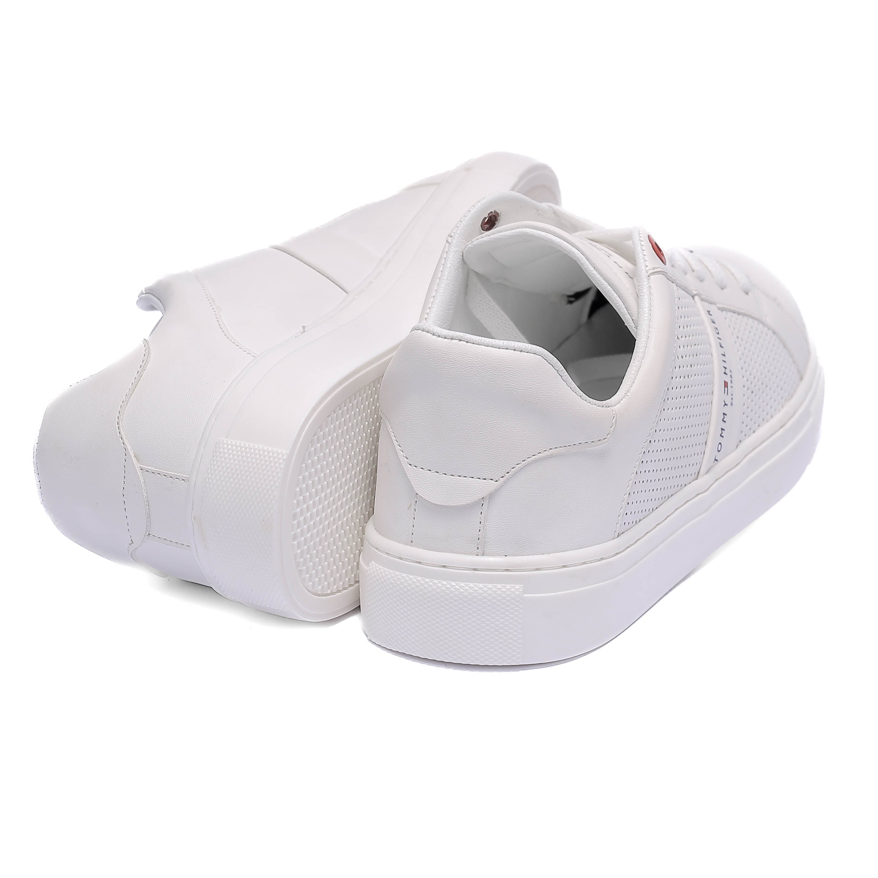 Men's Fashion Sneaker -Model V999 in White.