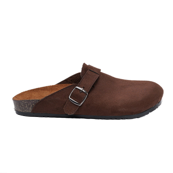 Men's Fashion Clog- Brown Color Model VS.
