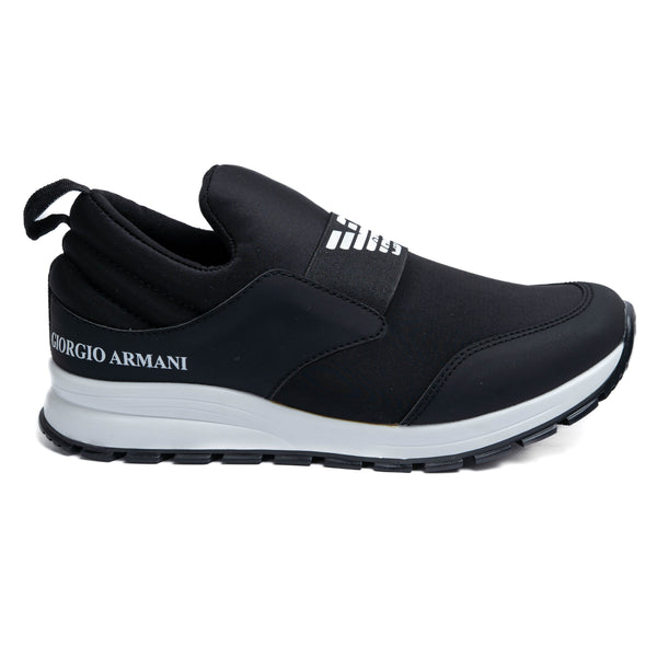 Men's Fashion Sneaker - Black Color A600| Durable Rubber Sole