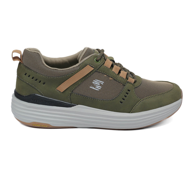 Men's Skechers Sleek and Stylish -Olive Color| Model L26