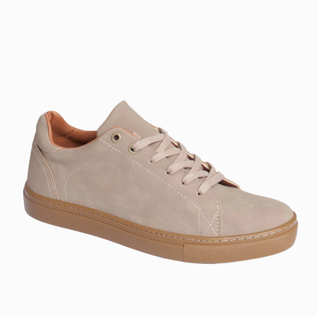 Men's Fashion Sneaker - Beig Color Model V666.