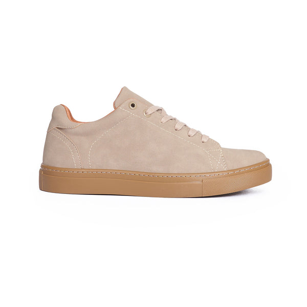 Men's Fashion Sneaker - Beig Color Model V666.