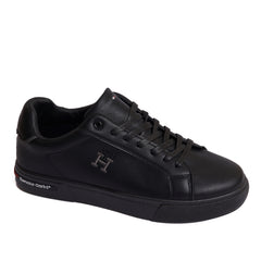 Men's Slip-ins Sleek and Stylish Sneaker - Black - Model VB013