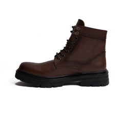 Men's leather half boots model Vb510- Havan color.