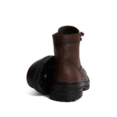 Men's leather half boots model Vb510- Havan color.